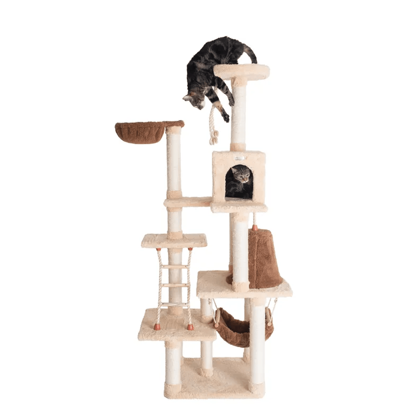 Real Wood Cat Climber & Play House